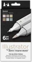 Spectrum Noir Illustrator (6PC) - Earth