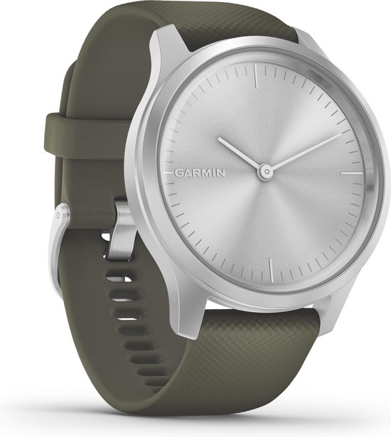 Garmin Vivomove Style Smartwatch - Echte wijzers - Verborgen touchscreen -  Connected | bol.com