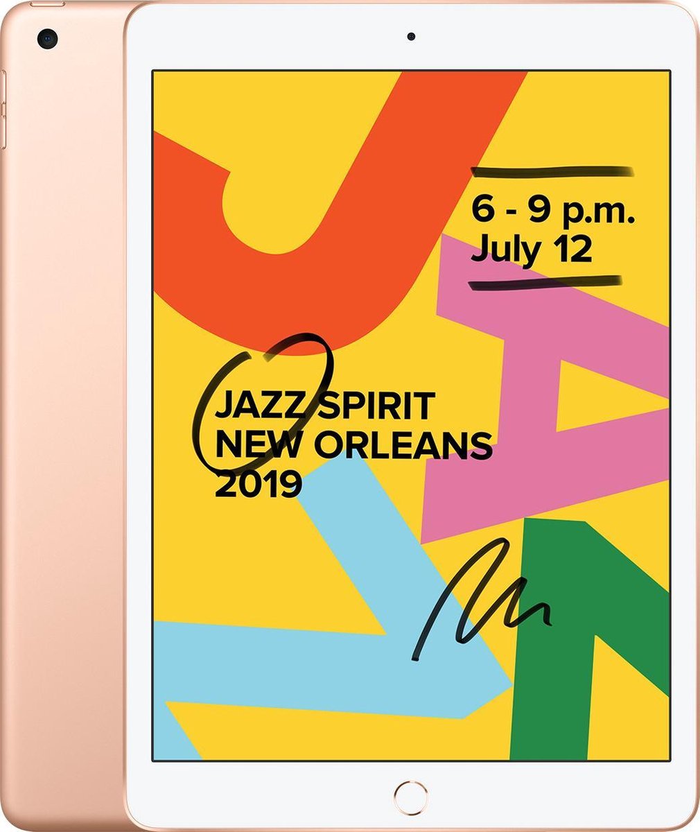 Refurbished iPad 2019 128 GB 4G Space Gray Als nieuw