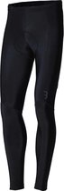 BBB Cycling Quadra Lange Fietsbroek met Zeem - Zonder Bretels - Thermo Wielrenbroek - Fiets Broek 5-15 Cº - Zwart - Maat XXXL