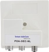 Splitter de données Braun Telecom RTV POA 3 IEC-NL avec 3 sorties - 5-2000 MHz (Horizon Box)