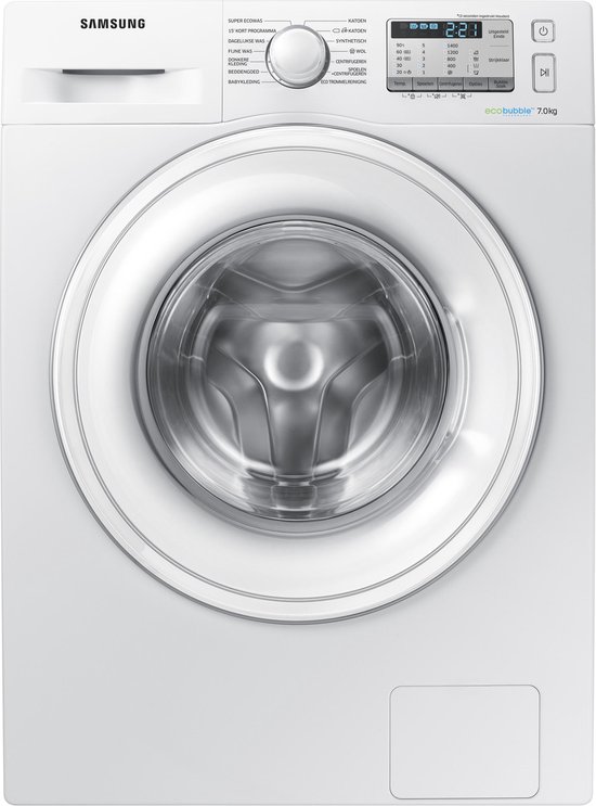 Wasmachine: Samsung WW70J5525DA/EN - Eco Bubble - Wasmachine, van het merk Samsung