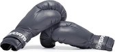 ScSPORTS - Bokshandschoenen - Boxing Gloves - Kunststof - Klittenbandsluiting - hoogwaardig kunststof met leer - Zwart/Rood - 10 ounce
