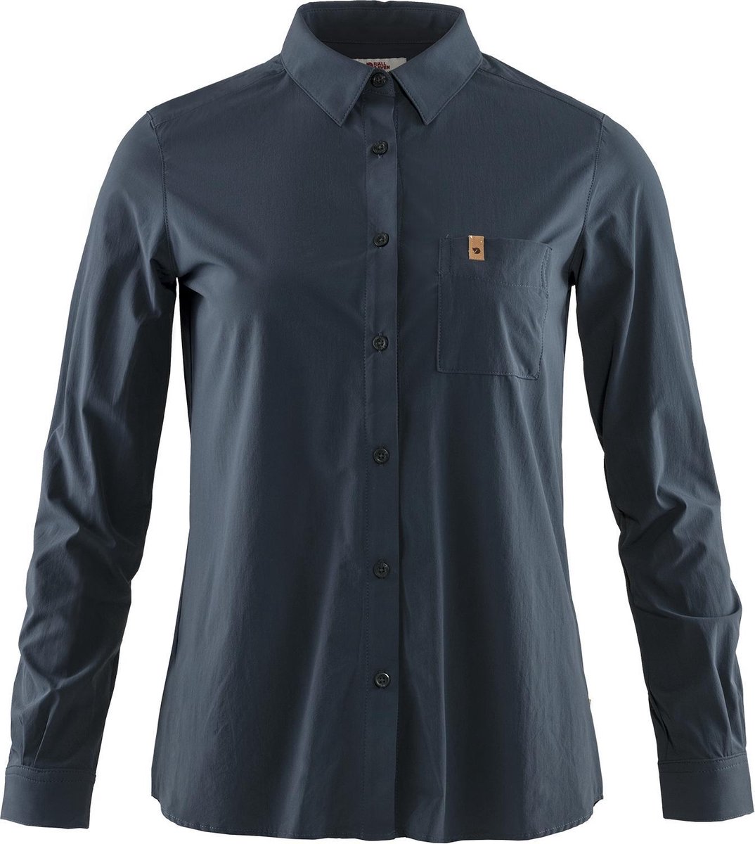 Fjallraven Övik Lite Outdoorshirt Dames - Navy - Maat XL