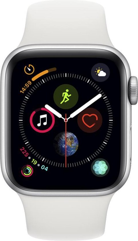 Tarief vitamine Weglaten Apple Watch Series 4 - Smartwatch - 40mm - Wit | bol.com