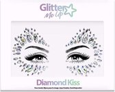 Face jewels Diamond Kiss - Gezichtsteentjes - Gezicht diamanten - Glitter - Festivals - Feestjes - Evenementen - Festival accessoires - Multicolor