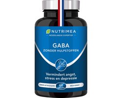 Nutrimea - Gaba 750 mg - verbetert slaap en vermindert stress - 60 vegacaps