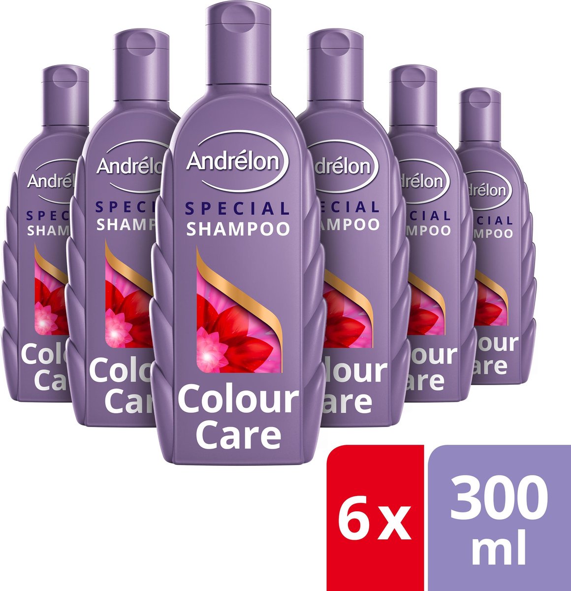 Andrélon Special Krul & Care Sulfaatvrij Shampoo - 6 x 300 ml - Voordeelverpakking