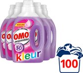 Omo Vloeibaar Wasmiddel Kleur - 5 x 20 wasbeurten - Voordeelverpakking