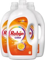 Robijn Color Vloeibaar Wasmiddel - 3 x 45 wasbeurten - Voordeelverpakking