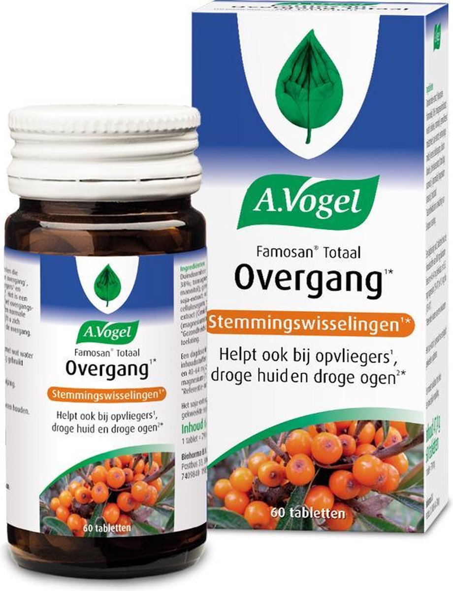 A.Vogel Famosan Overgang Totaal Tabletten - 60 Tabletten