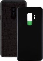 Samsung Galaxy S9+ Back Cover Glas / Glasplaat Achterkant + Plakstrip|Zwart / Black |G965|Reparatie onderdeel