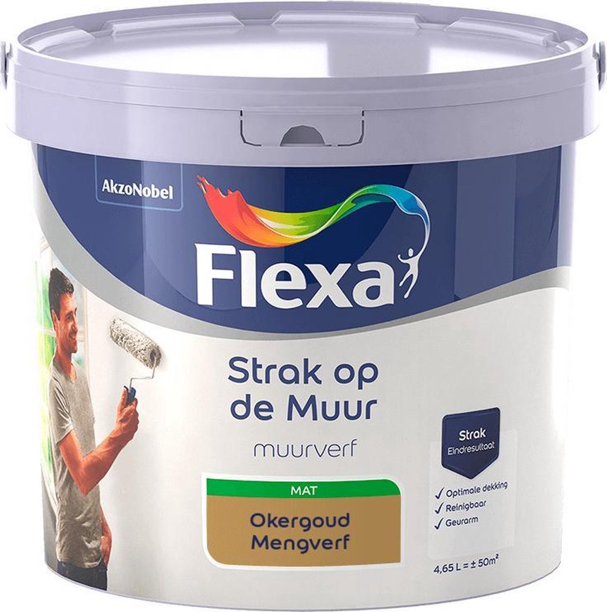 Flexa Strak op de muur Muurverf Mengcollectie