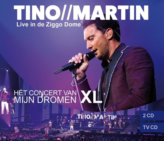 CD cover van Het Concert Van Mijn Dromen XL (CD) van Tino Martin