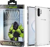 Atouchbo Armor Case Samsung Note 10 Plus hoesje transparant