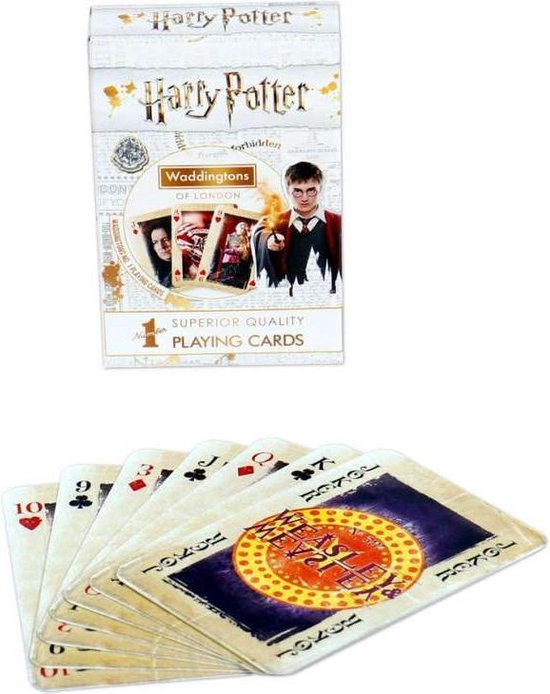 Thumbnail van een extra afbeelding van het spel Harry Potter Speelkaarten