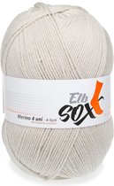 GGH ElbSox Merino Sokkenwol - 4 Uni LICHT GRIJS 003. PAK MET 5 BOLLEN a 100 GRAM. PARTIJ 47760.