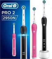 Oral-B PRO 2 2950N - Elektrische Tandenborstel - Zwart, roze