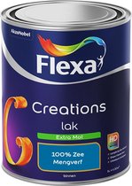 Flexa Creations - Lak Extra Mat - Mengkleur - 100% Zee - 1 liter