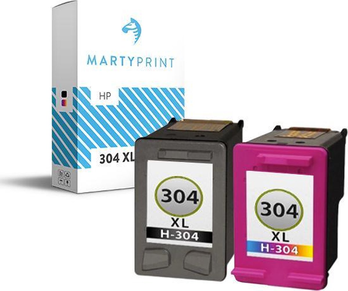MartyPrint HP 304 XXL inktcartridges voordeelset