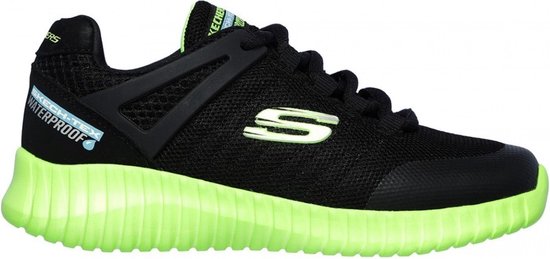 Skechers Elite Flex Sneakers Black Lime - 27 bol.com