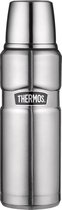 Thermos King Drinkbus 0,5 liter zilver