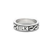 SILK Jewellery - Zilveren Ring - Brahma - 633.15 - Maat 15