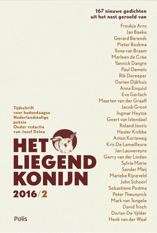 Het liegend konijn 2016/2 - cover