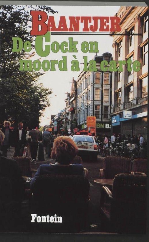 Cover van het boek 'De Cock en moord a la carte' van A.C. Baantjer