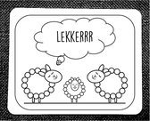 Ontbijtplankje Schaap ... lekkerrr