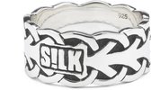 SILK Jewellery - Zilveren Ring - Ganesha - 232.18.5 - Maat 18.5