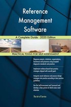 Reference Management Software A Complete Guide - 2020 Edition