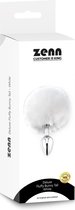 ZENN Deluxe fluffy bunny tail, white