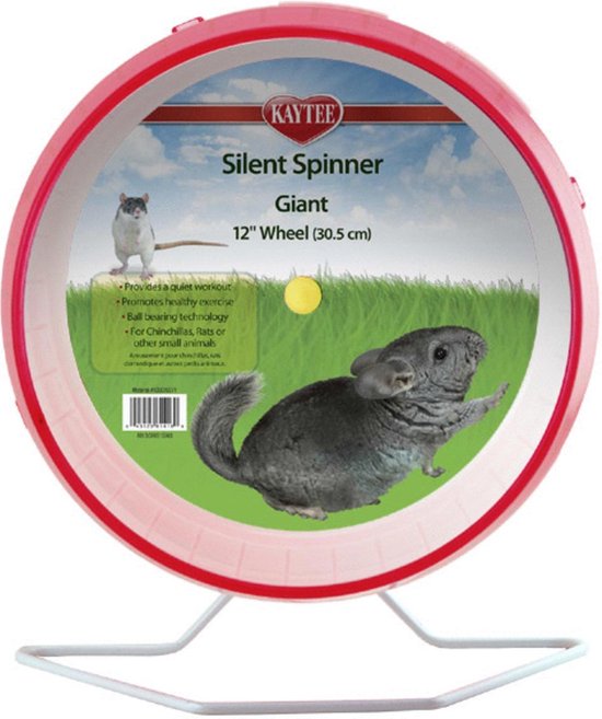 Beeztees Silent Spinner - Knaagdierspeelgoed - Assorti - 29 cm