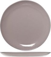 Sublim Taupe Dessertborden D22.5cm  - Aardewerk - (Set van 6) En Yourkitchen E-kookboek - Heerlijke Smulrecepten