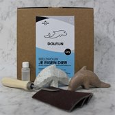 SamStone doe-het-zelf pakket speksteen dolfijn