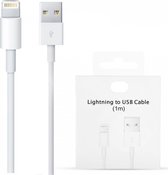 Apple ipad iphone 6 / 7 / 8 / 10 / x / 11 / 12 / - 8 pins usb oplader oplaadkabel 1 m meter lightning
