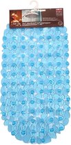 Dutch House Douchemat Transparant Anti-slip 68x35 Blauw