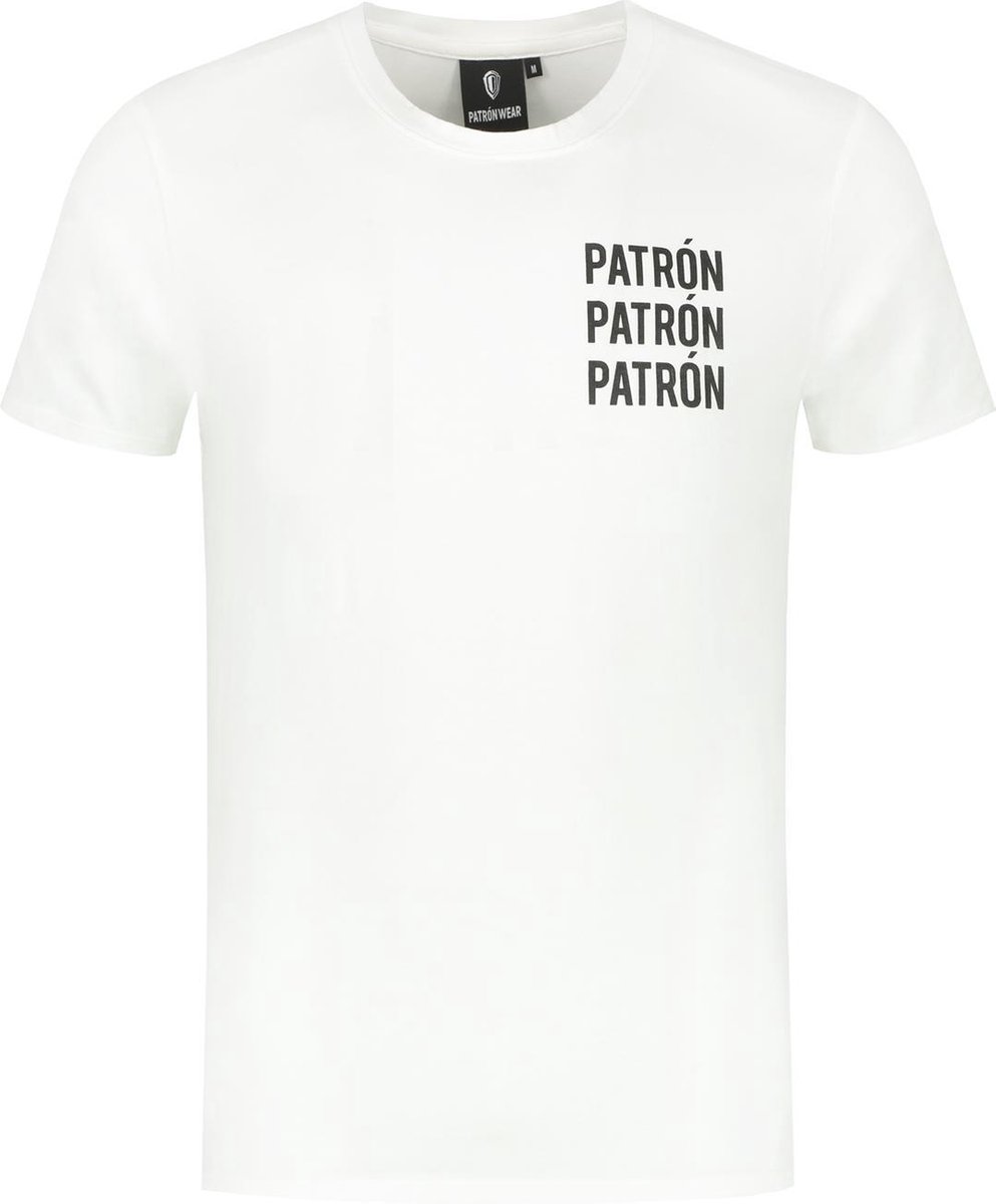 Patrón Wear | Triple White Tee | Heren T-shirt | Maat XL | bol.com