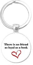 Akyol - there is no friend as a loyal Sleutelhanger - Vriend - vrienden - friend - vriend - vriendschap - 2,5 x 2,5 CM