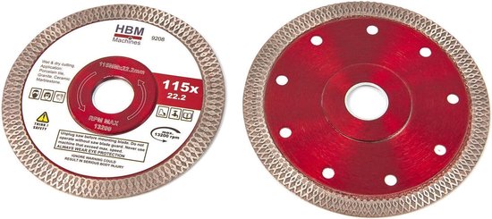 DISQUE DIAMANT LM50T FLASQUE, COUPE A SEC POUR MEULEUSE - Ø 125 MM