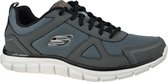 Skechers Track Scloric heren sneakers - Grijs - Maat 45 - Extra comfort - Memory Foam