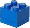 Lego - Opbergbox Mini Brick 4 - Polypropyleen - Blauw