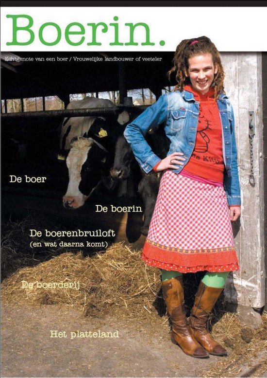 Cover van het boek 'Boerin' van M. Kruider
