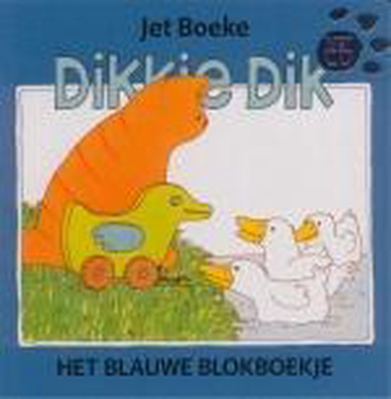 Cover van het boek 'Dikkie Dik blokboekje blauw en CD'