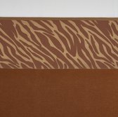 Meyco ledikant laken Zebra - 100x150 cm - Camel