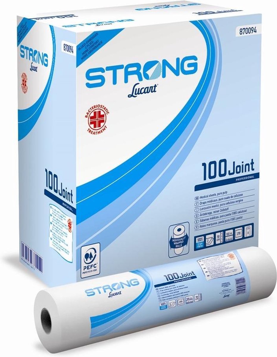 Goedkoopste Doos Lucart Professional Strong Medische Hygiënische Papieren Poetsdoek rollen (600 meter