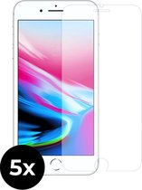 5x Tempered Glass screenprotector -  iPhone 8 Plus