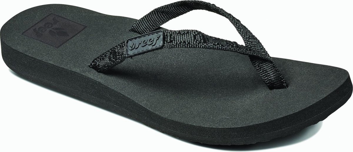 Reef Ginger Dames Slippers Zwart