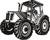 Tractor Muursticker | 60x50cm |